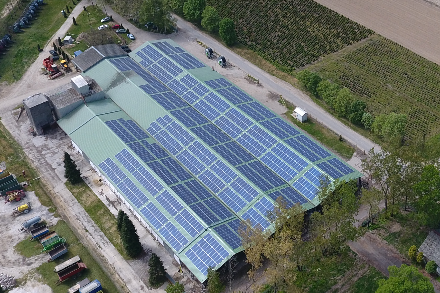 Berzence - 554 kWp céges napelemes rendszer