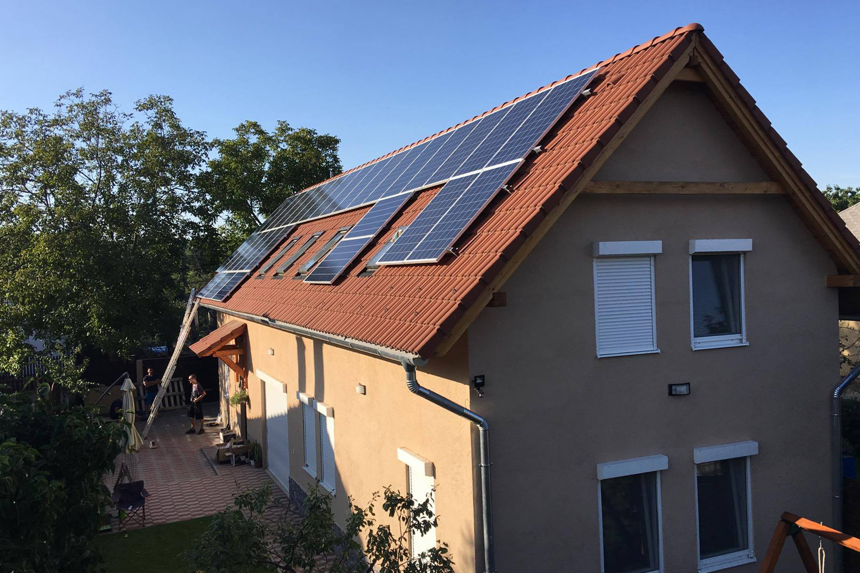 Budapest XVII. kerület - 8.25 kWp napelemes rendszer