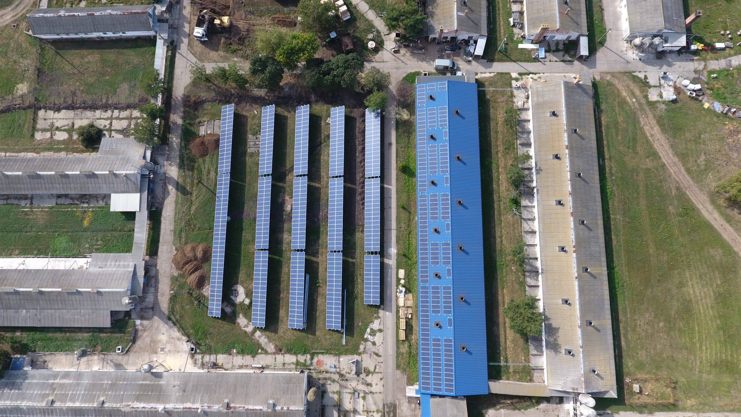 Jászárokszállás - 210 kWp céges napelemes rendszer